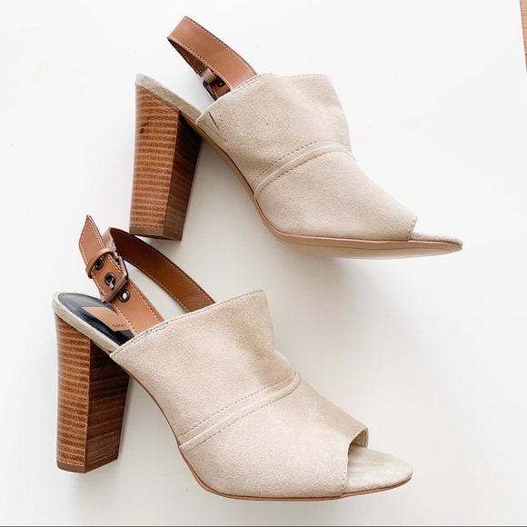 Dolce Vita Shoes - Dolce Vita Nadya Slingback Suede Mule Sandals